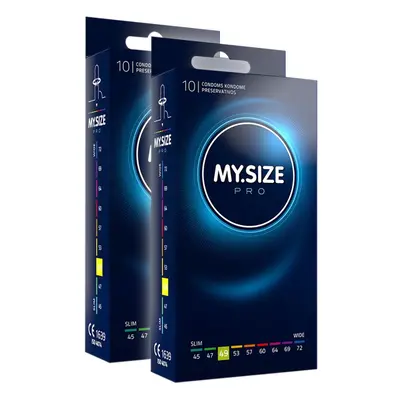 MY.SIZE Pro 49mm Condoms - 20 Pack