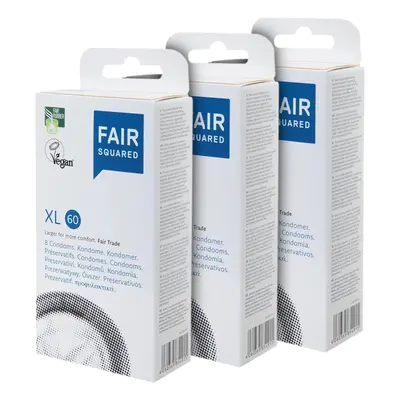 Fair Squared XL Condoms - 24 Pack