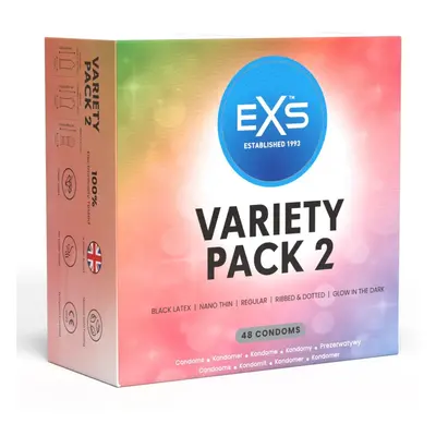 EXS Variety Pack Condoms - Variety Pack 2 (48 Pack)