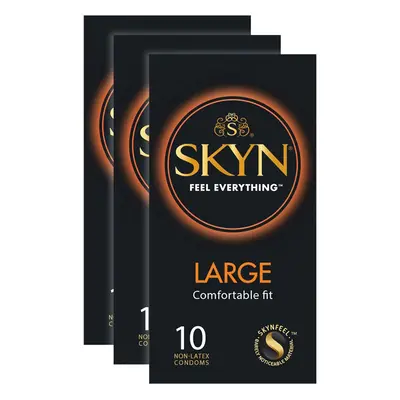 Skyn Large Non-Latex Condoms - 30 Pack