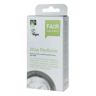 Fair Squared Max Perform Condoms - 10 Pack