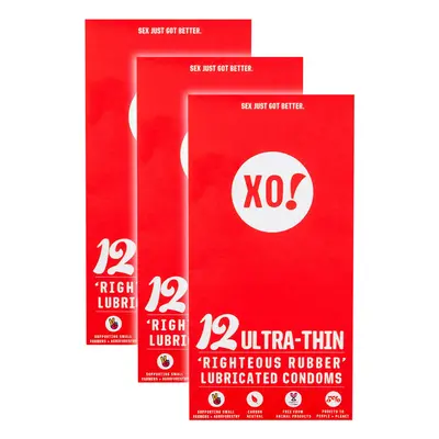 XO! Righteous Rubber Condoms Ultra-Thin - 36 Pack