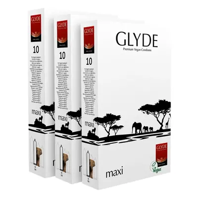 Glyde Maxi Condoms - 30 Pack