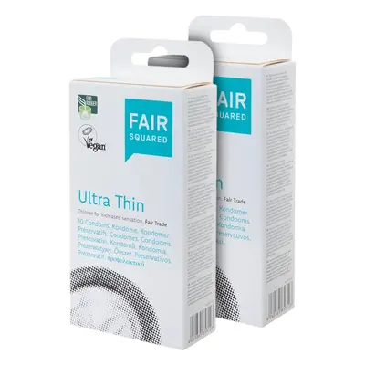 Fair Squared Ultra Thin Condoms - 20 Pack