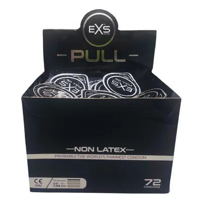 EXS Pull Non-Latex Condoms - 72 Pack