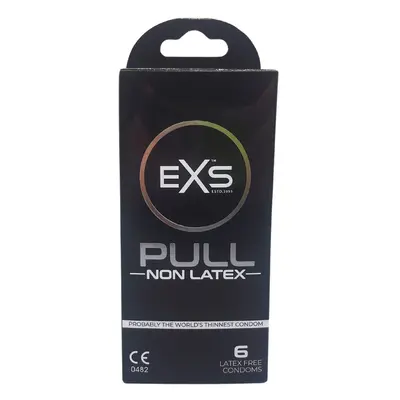 EXS Pull Non-Latex Condoms - 6 Pack