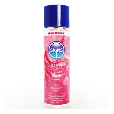 Skins Tasty Juicy Bubblegum Burst Water-Based Lubricant (130ml)