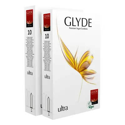 Glyde Ultra Condoms - 20 Pack