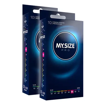 MY.SIZE Pro 64mm Condoms - 20 Pack