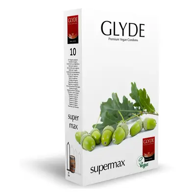 Glyde Supermax Condoms - 10 Pack