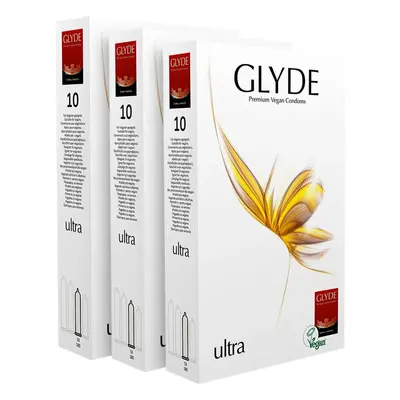 Glyde Ultra Condoms - 30 Pack