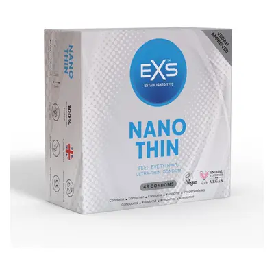 EXS Nano Thin Condoms - 48 Pack