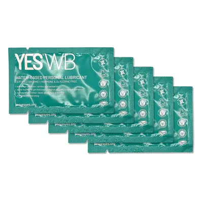 YES WB Water-Based Lubricant Sachet (7ml) - 5 Sachets