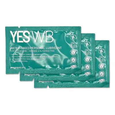 YES WB Water-Based Lubricant Sachet (7ml) - 3 Sachets