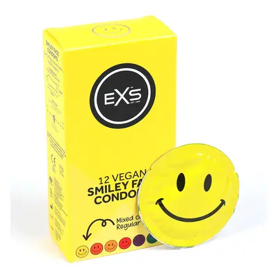 EXS Smiley Face Condoms - 12 Pack