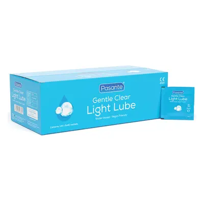 Pasante Gentle Light Clear Lube Sachets (5ml x 144)