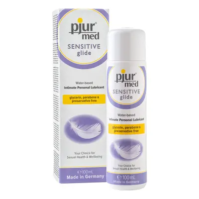 Pjur Med Sensitive Glide Water-Based Intimate Personal Lubricant (100ml)