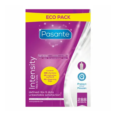 Pasante Intensity Condoms - 288 Pack