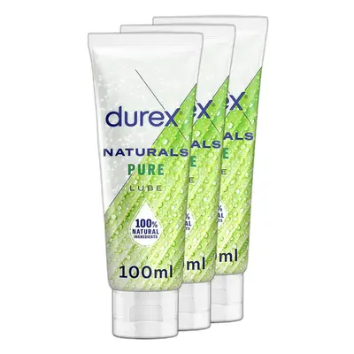 Durex Naturals Pure Lube (100ml) - 3x 100ml