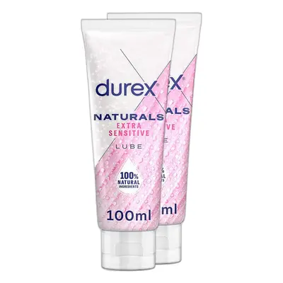 Durex Naturals Extra Sensitive Lube (100ml) - 2x 100ml