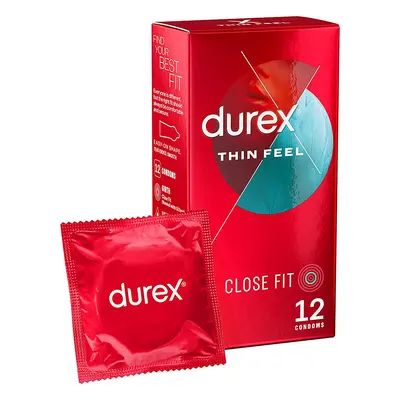 Durex Thin Feel Close Fit Condoms - 12 Pack