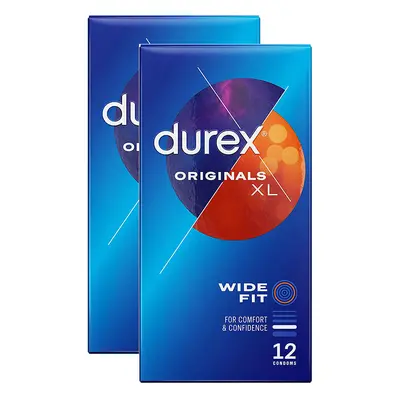 Durex Originals XL Condoms - 24 Pack