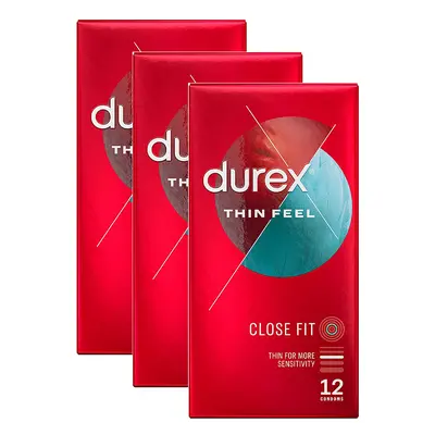 Durex Thin Feel Close Fit Condoms - 36 Pack