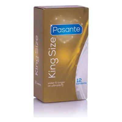 Pasante King Size Condoms - 12 Pack