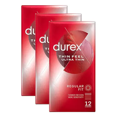 Durex Thin Feel Ultra Thin Condoms - 36 Pack