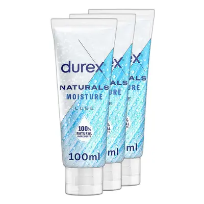 Durex Naturals Moisture Lube (100ml) - 3x 100ml