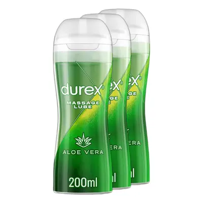 Durex Play Soothing Massage 2 in 1 (200ml) - 3x 200ml