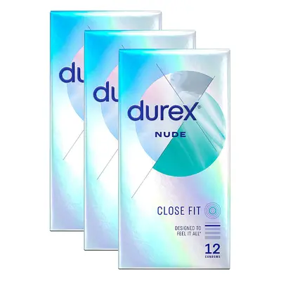 Durex Nude Close Fit Condoms - 36 Pack