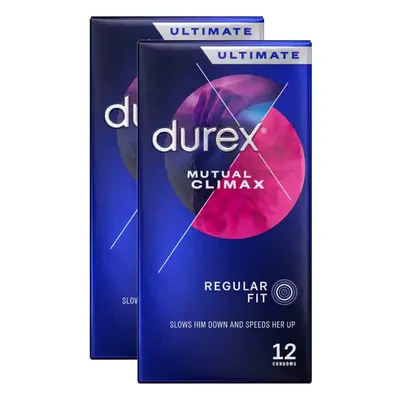 Durex Mutual Climax Condoms - 24 Pack