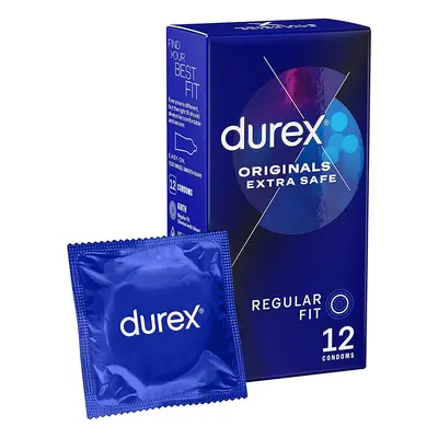 Durex Extra Safe Condoms - 12 Pack Multipack Regular Fit