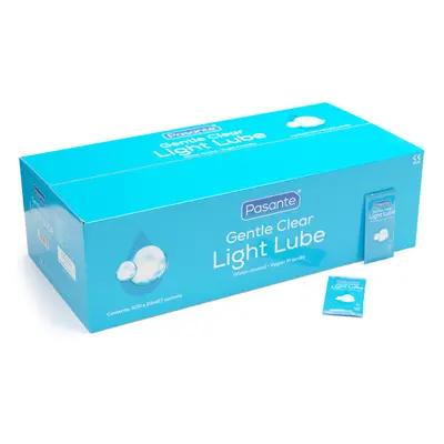 Pasante Gentle Light Clear Lube Sachets (10ml x 500)