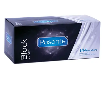 Pasante Black Velvet Condoms (144 Pack)