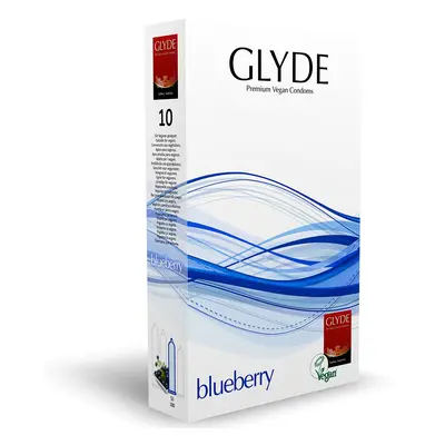 Glyde Blueberry Condoms - 10 Pack