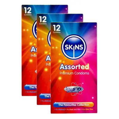 Skins Assorted Condoms - 36 Pack