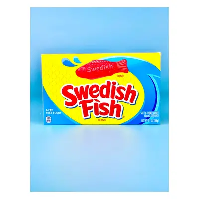 Swedish Fish Original Red Candy Theatre Box