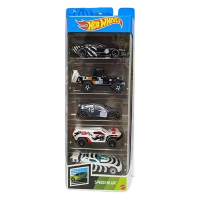 Hot Wheels Speed Blur 5-Pack