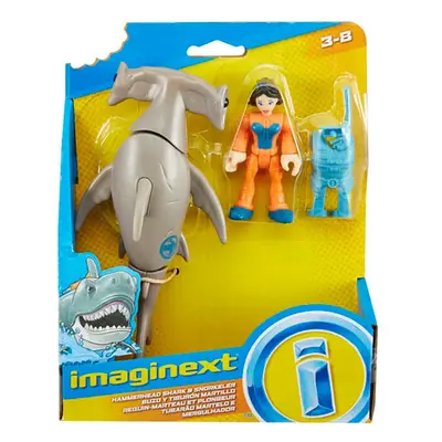 Imaginext® Hammerhead Shark & Snorkeler Figure