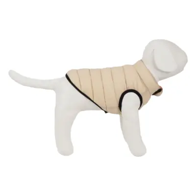 Peppy Buddies Ultra-Light Beige Poof Dog jacket - M