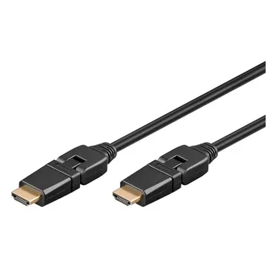 Goobay Flexible ​​HDMI High Speed Cable with Ethernet - 5 meter