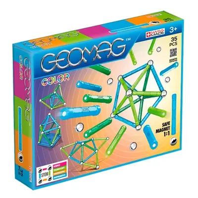 Geomag Building Kit Color Blue & Green - 35 pieces