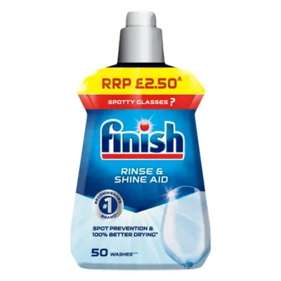 Finish Dishwasher Rinse & Shine Aid - 250ml