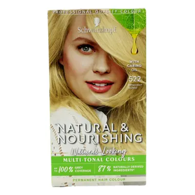 Schwarzkopf Natural & Nourishing Permanent Hair color - 522 Additional Lysblond