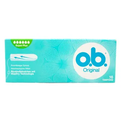 O.B. Original Super Plus Tamponer - 16 PCS