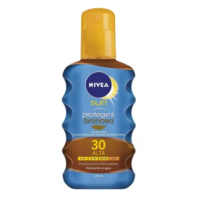 Nivea Protege & Broncea Sun Protection Oil SPF30 200 ml