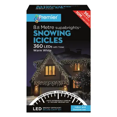 Premier 360 LED Snowing Icicles - 8.8m