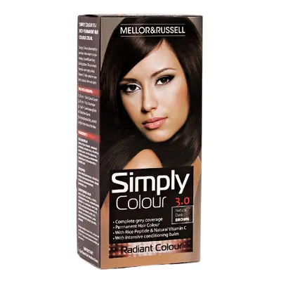 Mellor & Russell Simply Colour Hair color - 3.0 Natural Dark Brown